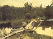 Levitan, Isaak At the Shallow Germany oil painting artist